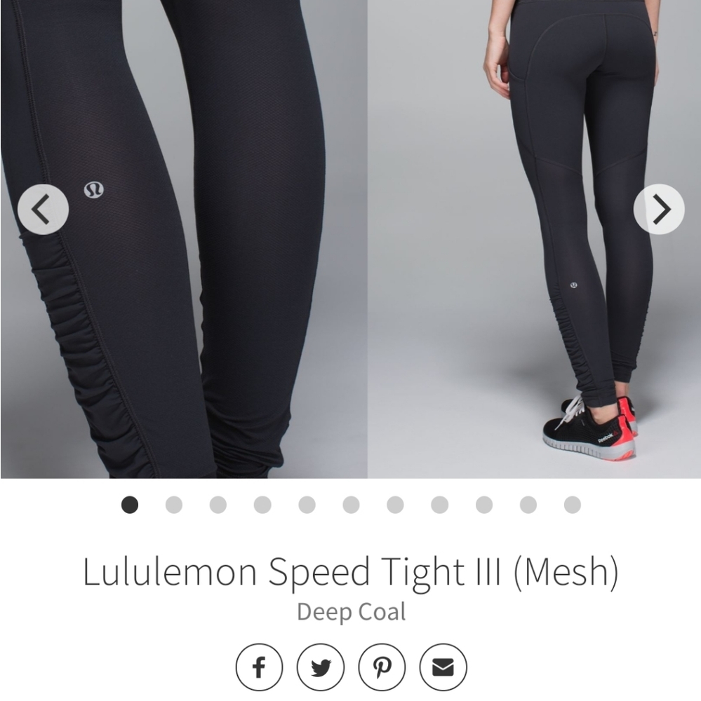 LNWOT Speed Tight in Dark Grey Leggings